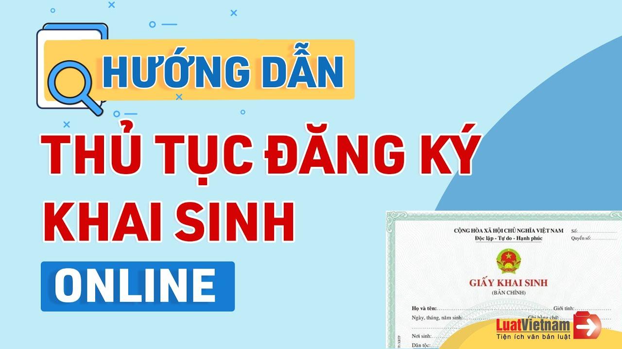 Hướng dẫn Liên thông đăng ký khai sinh, đăng ký thường trú, cấp thẻ BHYT cho trẻ em dưới 6 tuổi